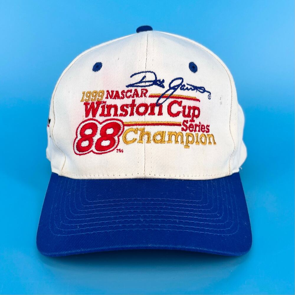 90s NASCAR Winston Cup Trucker Hat Dale Jarrett 1990s Vintage